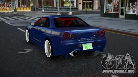 Nissan Skyline R34 Mero para GTA 4