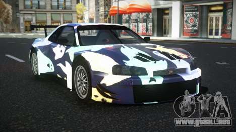 Nissan Skyline R34 Jagrao S5 para GTA 4