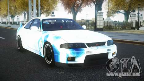 Nissan Skyline R33 Hacoley S7 para GTA 4