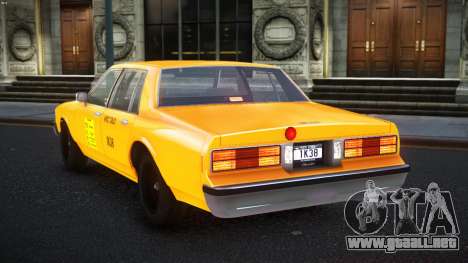 Chevrolet Caprice Classic Vuzikebo para GTA 4