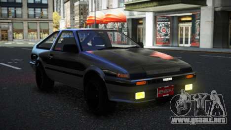 Toyota AE86 Wuhazutec para GTA 4