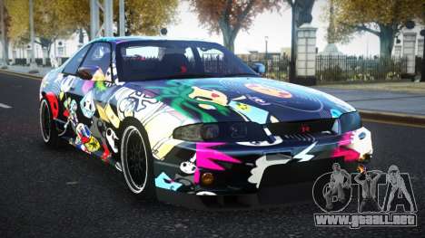 Nissan Skyline R33 Hacoley S10 para GTA 4
