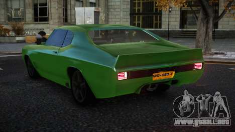 Chevrolet Chevelle Yazi para GTA 4