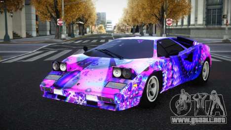 Lamborghini Countach Vierly S13 para GTA 4