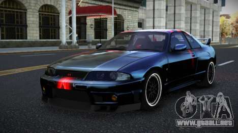 Nissan Skyline R33 Hacoley S6 para GTA 4