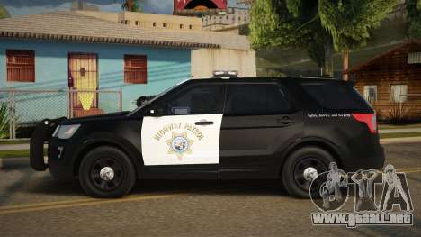 Ford Explorer Police 16th para GTA San Andreas