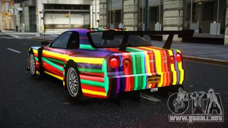 Nissan Skyline R34 Jagrao S8 para GTA 4