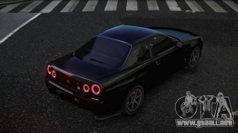 Nissan Skyline R34 Wucweraye para GTA 4