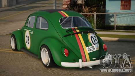 Volkswagen Beetle 63th para GTA San Andreas