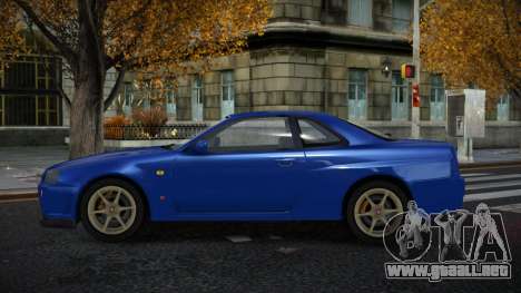 Nissan Skyline R34 Cuzdu para GTA 4