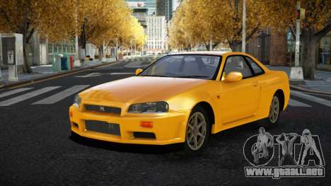 Nissan Skyline R34 Mijbuxaci para GTA 4