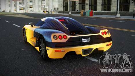 Koenigsegg CCX Jahna S11 para GTA 4