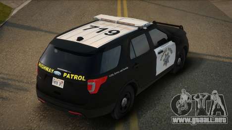 Ford Explorer Police 16th para GTA San Andreas