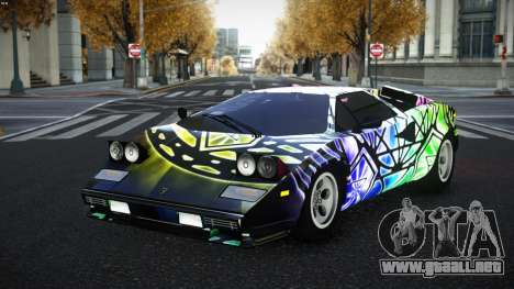 Lamborghini Countach Vierly S12 para GTA 4