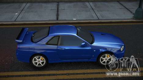 Nissan Skyline R34 Gaselly para GTA 4