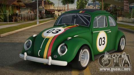 Volkswagen Beetle 63th para GTA San Andreas