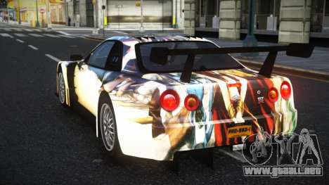 Nissan Skyline R34 Jagrao S14 para GTA 4