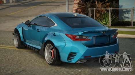 Lexus RC-F Chiran para GTA San Andreas
