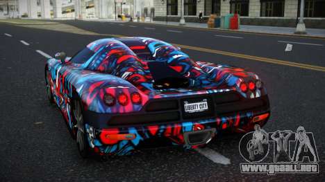 Koenigsegg CCX Jahna S6 para GTA 4