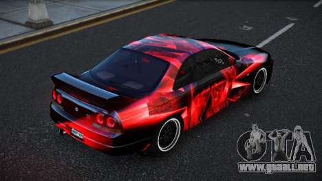 Nissan Skyline R33 Hacoley S6 para GTA 4
