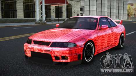 Nissan Skyline R33 Hacoley S3 para GTA 4