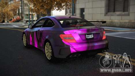 Mercedes-Benz C63 AMG Nomah S13 para GTA 4