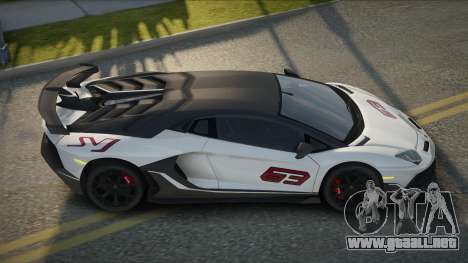 Lamborghini Aventador SVJ 19th para GTA San Andreas
