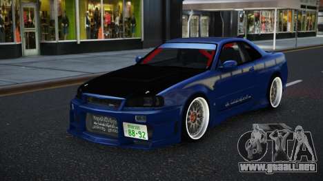 Nissan Skyline R34 Mero para GTA 4