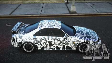 Nissan Skyline R33 Hacoley S13 para GTA 4