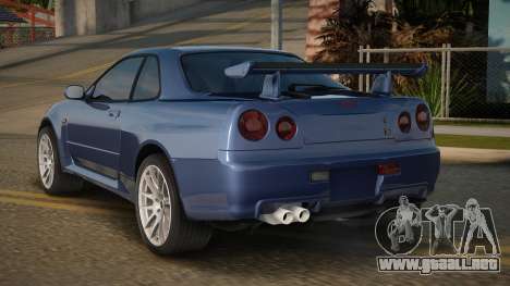 Nissan Skyline GT-R R34 99th para GTA San Andreas