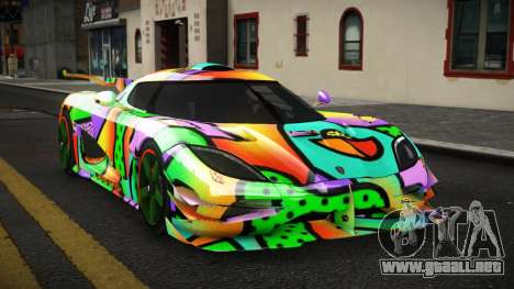 Koenigsegg Agera Carva S4 para GTA 4