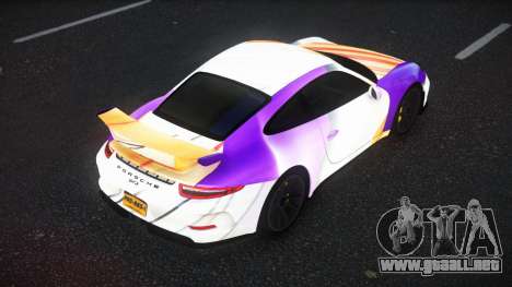 Porsche 911 GT3 Nevin S8 para GTA 4