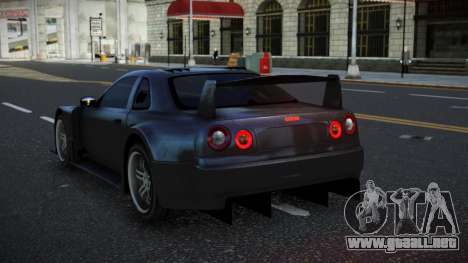 Nissan Skyline R34 Feoko para GTA 4