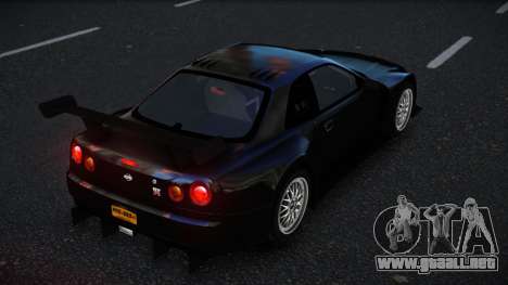 Nissan Skyline R34 Jagrao para GTA 4