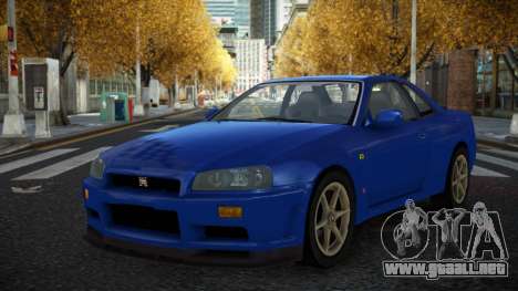 Nissan Skyline R34 Cuzdu para GTA 4