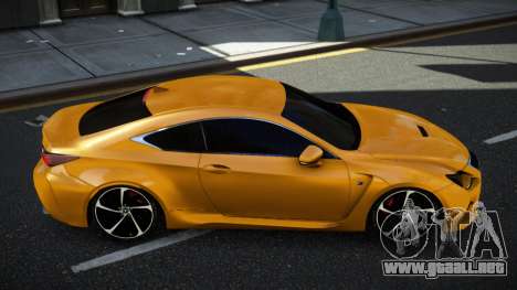 Lexus RC F Rifohib para GTA 4