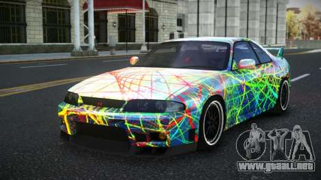 Nissan Skyline R33 Hacoley S8 para GTA 4