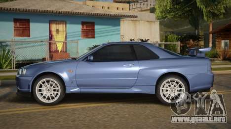 Nissan Skyline GT-R R34 99th para GTA San Andreas