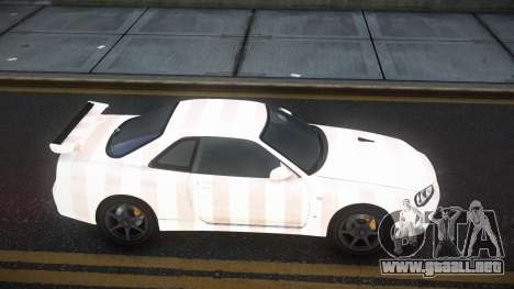 Nissan Skyline R34 Gaselly S13 para GTA 4