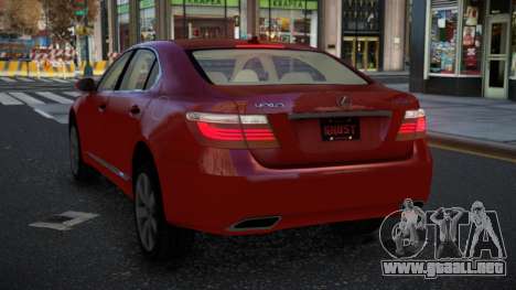 Lexus LS 600h Nute para GTA 4
