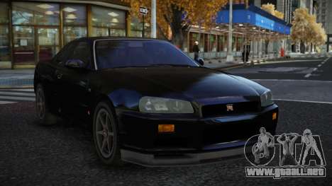 Nissan Skyline R34 Wucweraye para GTA 4