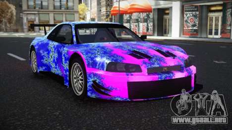 Nissan Skyline R34 Jagrao S2 para GTA 4
