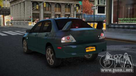 Mitsubishi Lancer Evolution VIII Qivuda para GTA 4