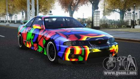 Nissan Skyline R33 Hacoley S1 para GTA 4