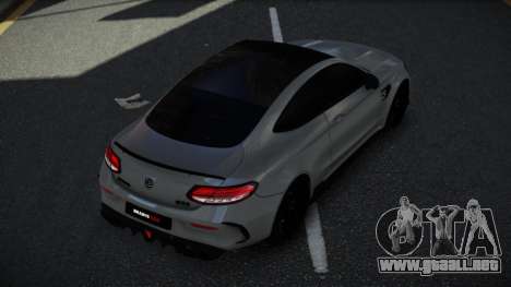 Mercedes-Benz C63S AMG Cufnositi para GTA 4