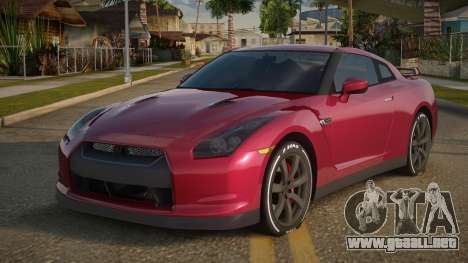 Nissan GT-R R35 11th para GTA San Andreas