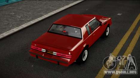 Buick GNX Watatez para GTA 4
