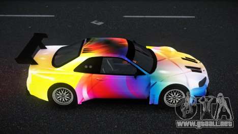 Nissan Skyline R34 Jagrao S12 para GTA 4