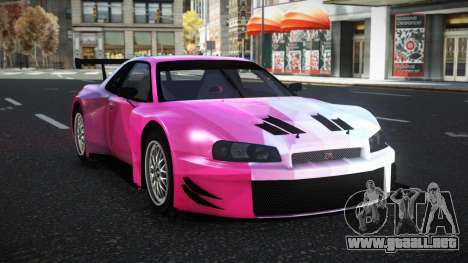 Nissan Skyline R34 Jagrao S1 para GTA 4
