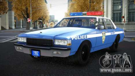 Chevrolet Caprice Classic Cobupayi para GTA 4